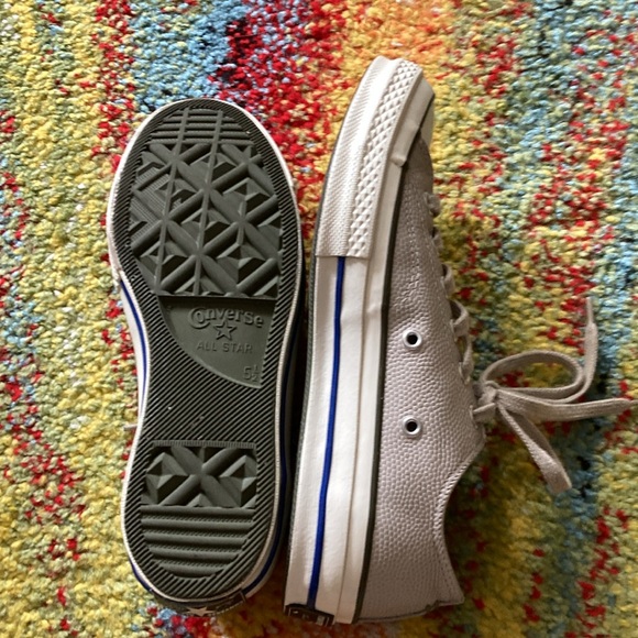 Leather Converse Chuck Taylor Sneakers. Like New! - Picture 4 of 10